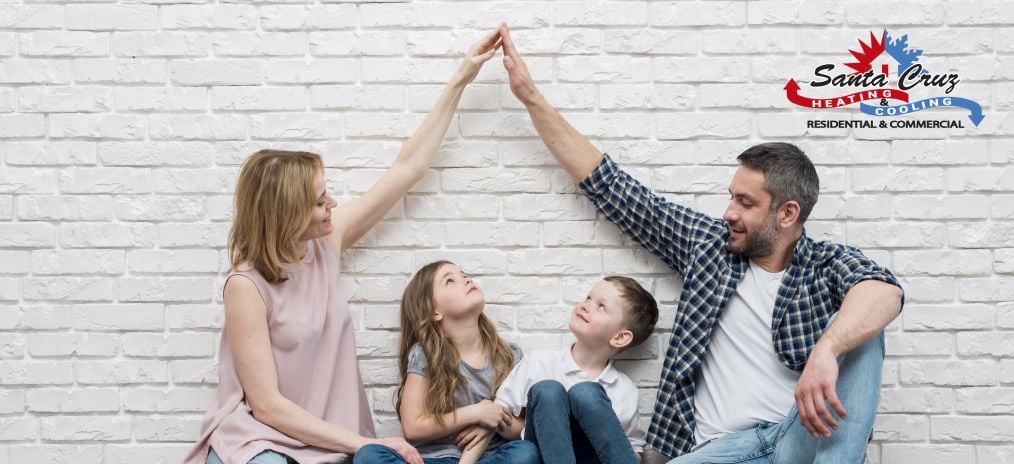 Custom ductwork installation for a new home in Tulare.